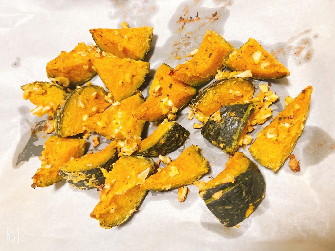 蒜香烤南瓜