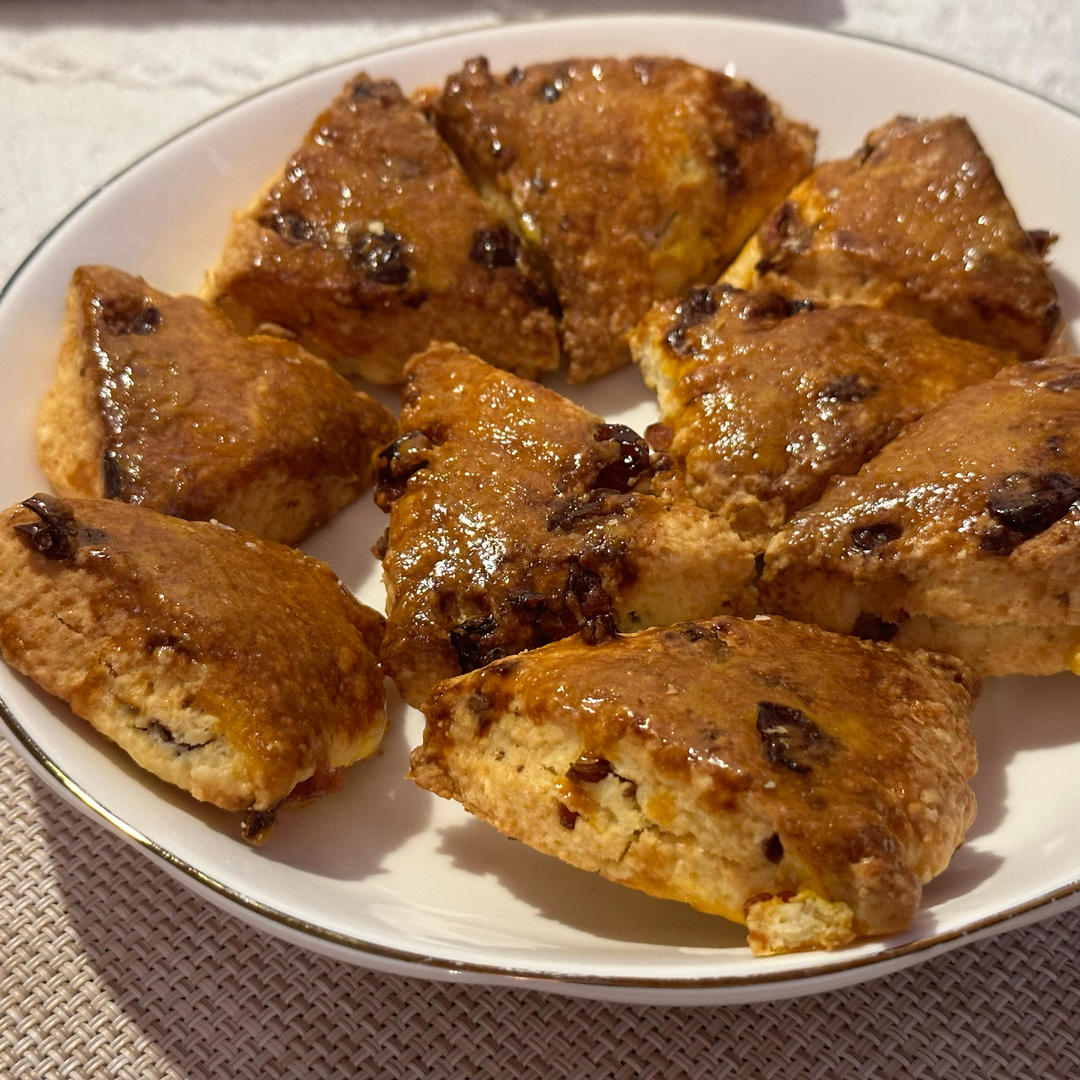 蔓越莓司康太好吃了！