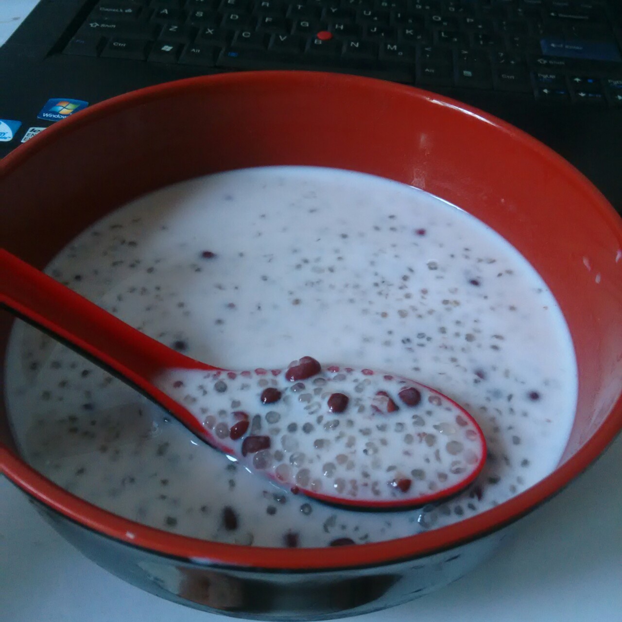 红豆西米露