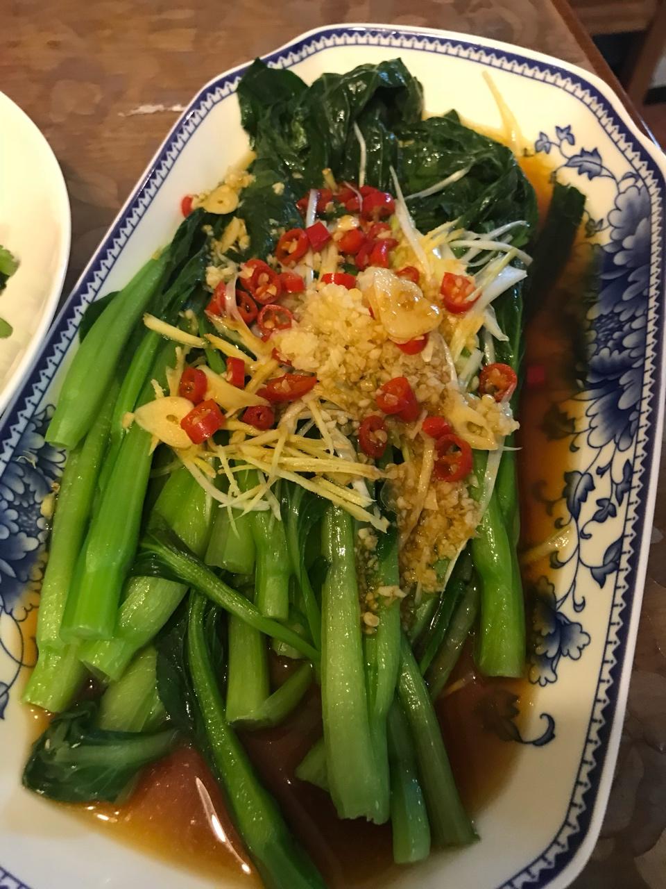 白灼菜心
