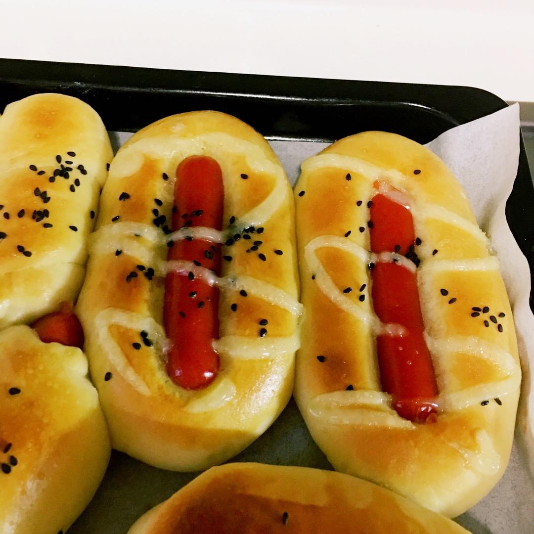 热狗面包