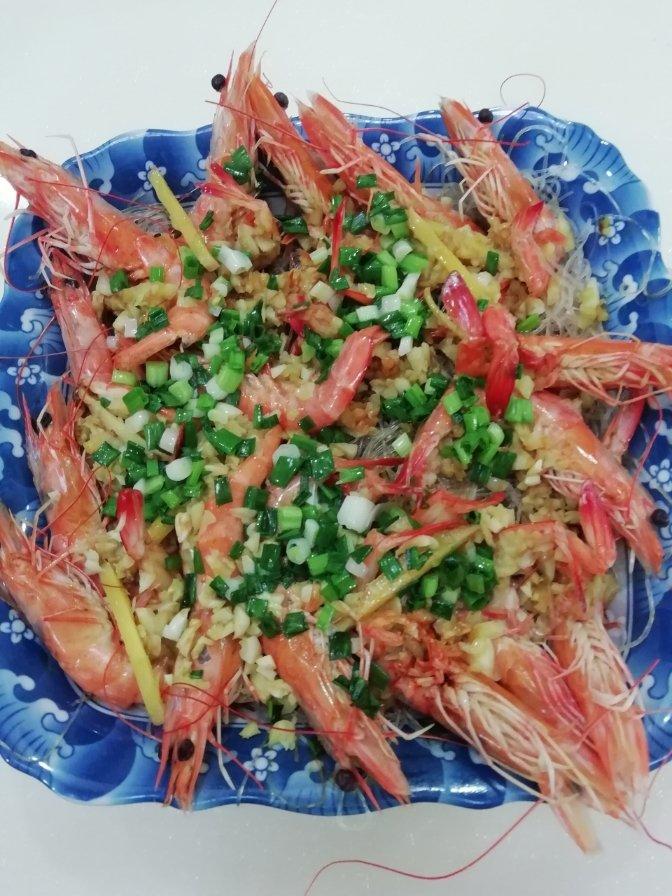 蒜蓉粉丝蒸大虾