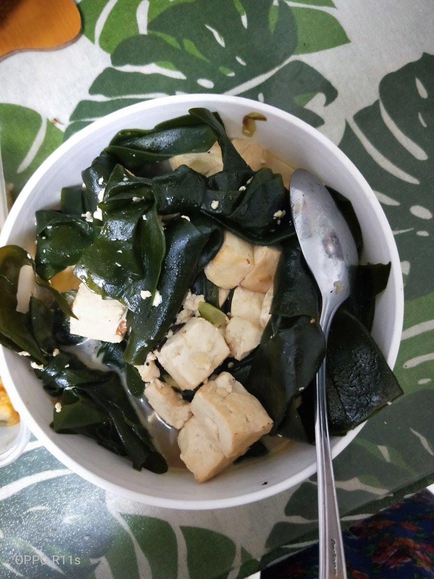 🔥超级好喝的虾仁海带豆腐汤～低脂美味还营养