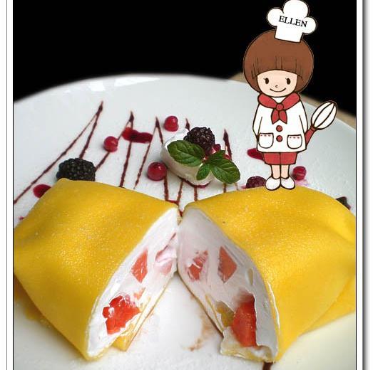 山寨版芒果班戟的做法