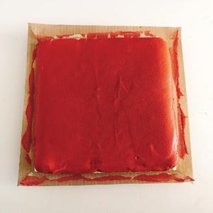 巨柔软又好吃❗️红丝绒旋风蛋糕卷✔️的做法 步骤13