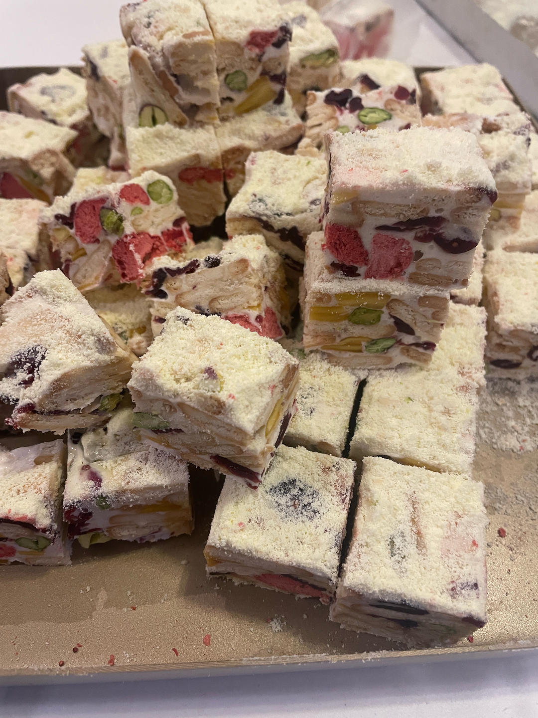 雪花酥（雪花饼，牛轧奶芙，奶酥）