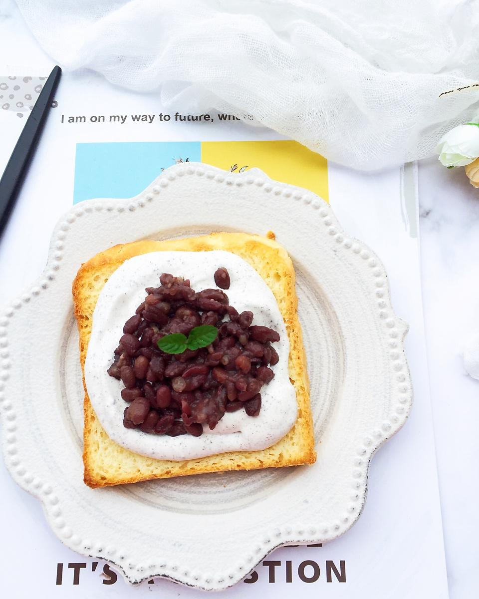 奥利奥咸奶油蜜豆吐司片