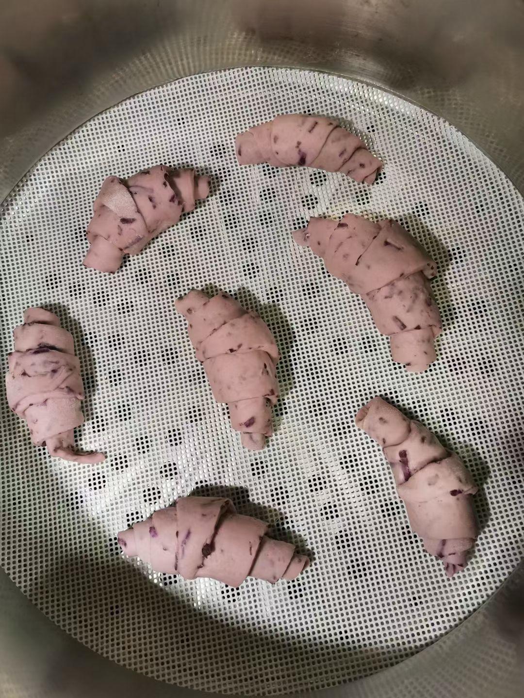 紫薯牛角卷 宝宝辅食食谱