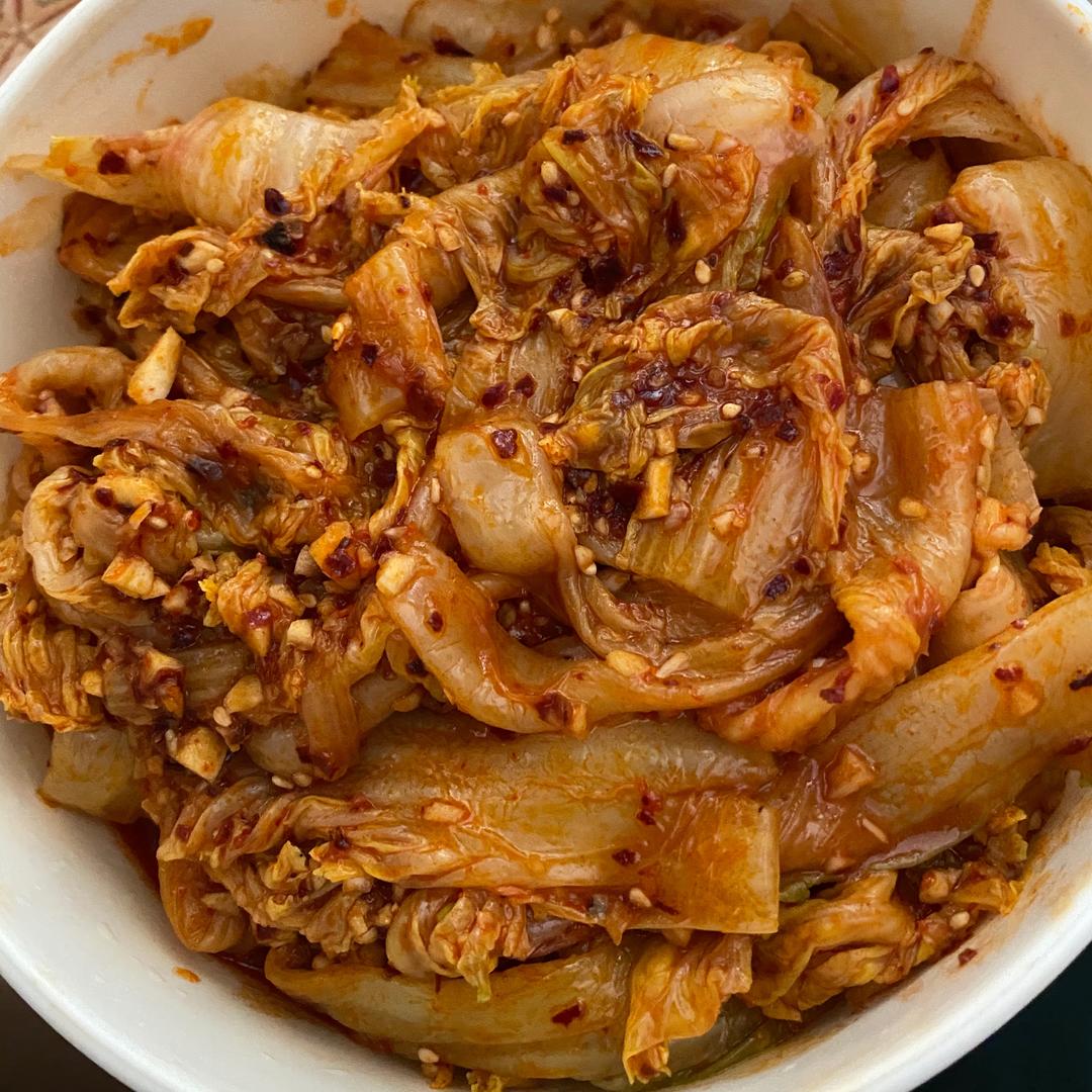 酸辣娃娃菜日常下饭菜酸甜凉拌白菜的做法