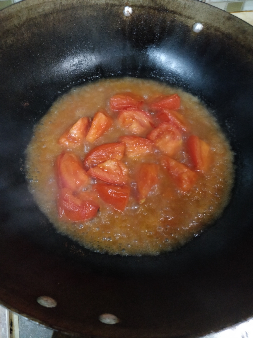 超浓郁的西红柿鸡蛋汤的做法 步骤11