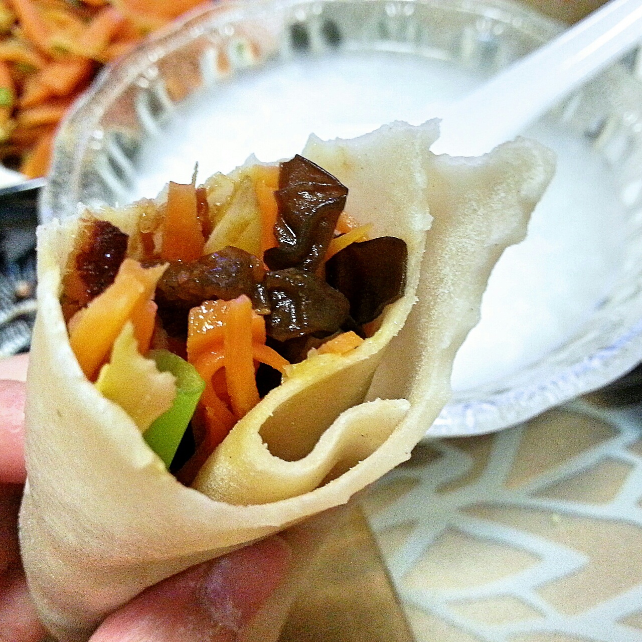 荷叶饼，水单饼