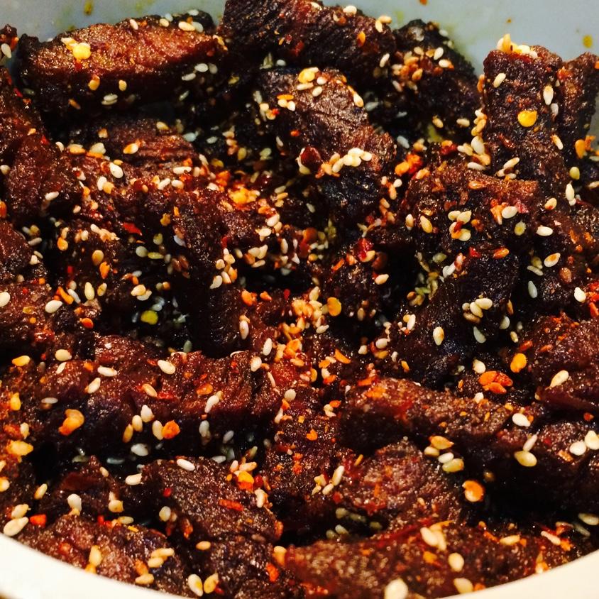 麻辣牛肉干
