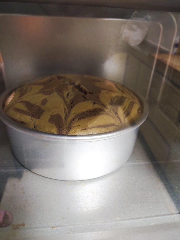 可可味——斑马纹戚风蛋糕