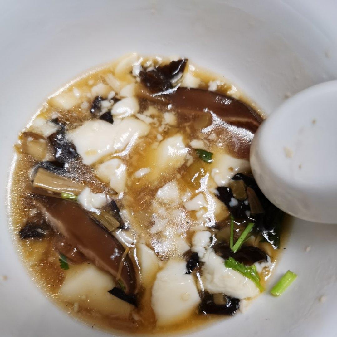 鲜香卤汁豆腐脑