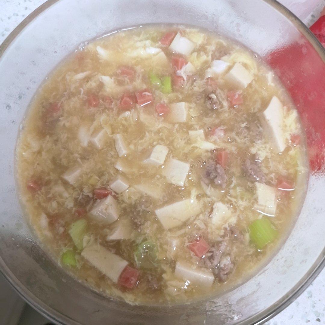 肉末豆腐羹