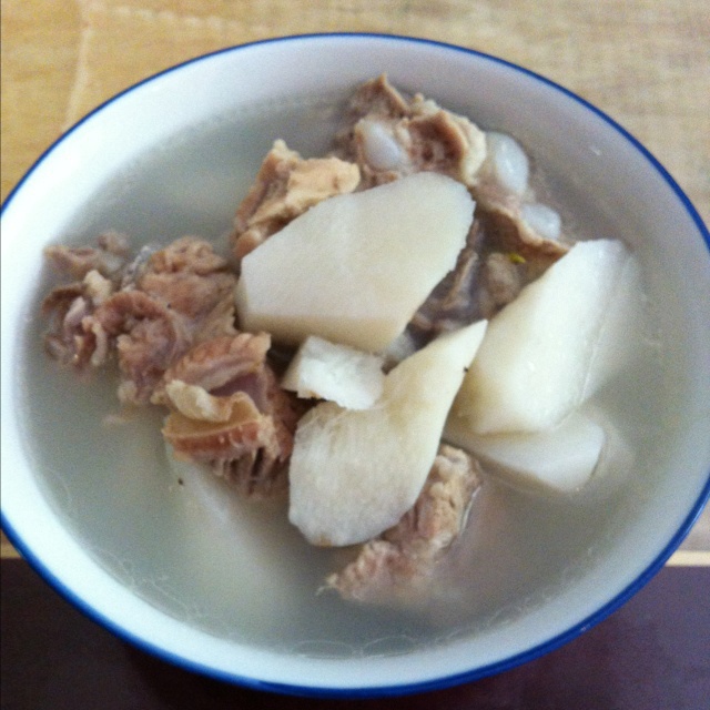 山药炖排骨
