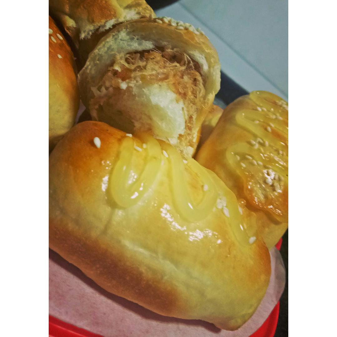 肉松沙拉酱面包（65度汤种）