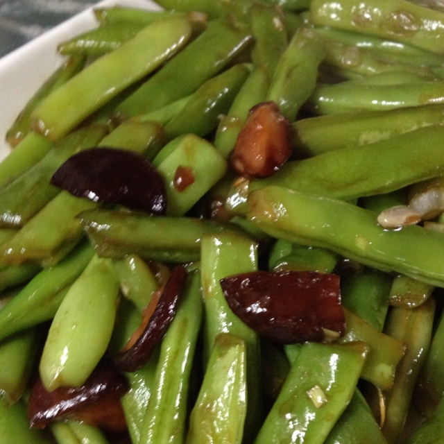 炒四季豆