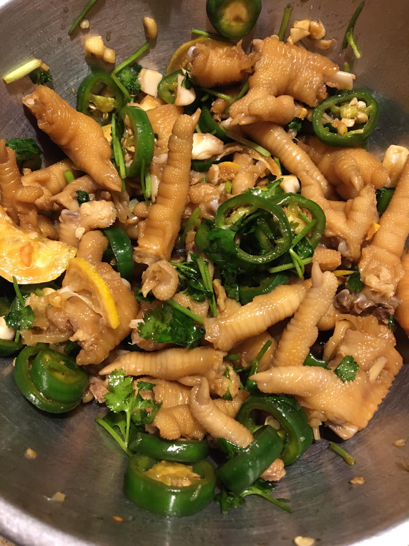 超好吃的🍋酸辣凤爪