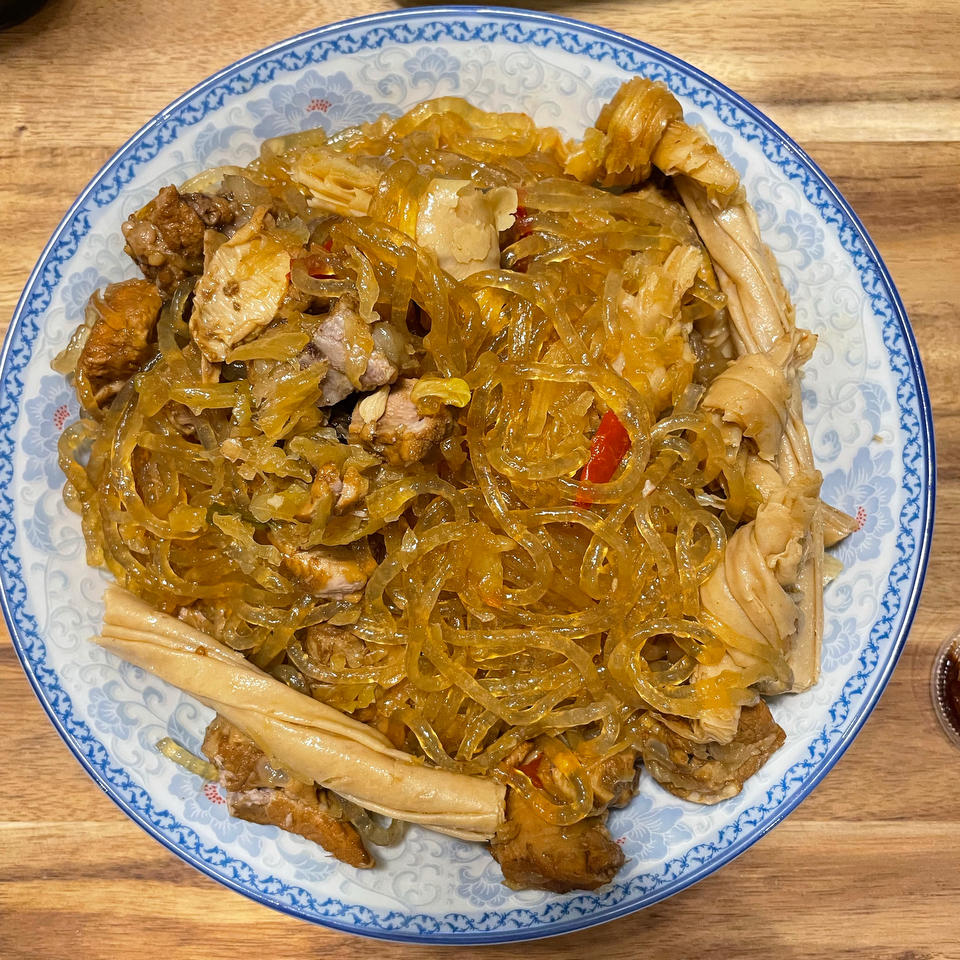 和东北人学炖酸菜排骨