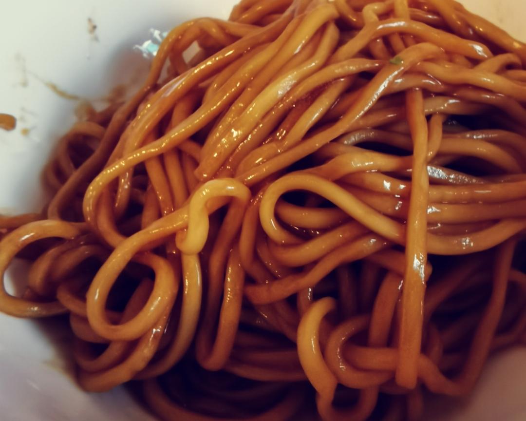 葱油拌面的做法