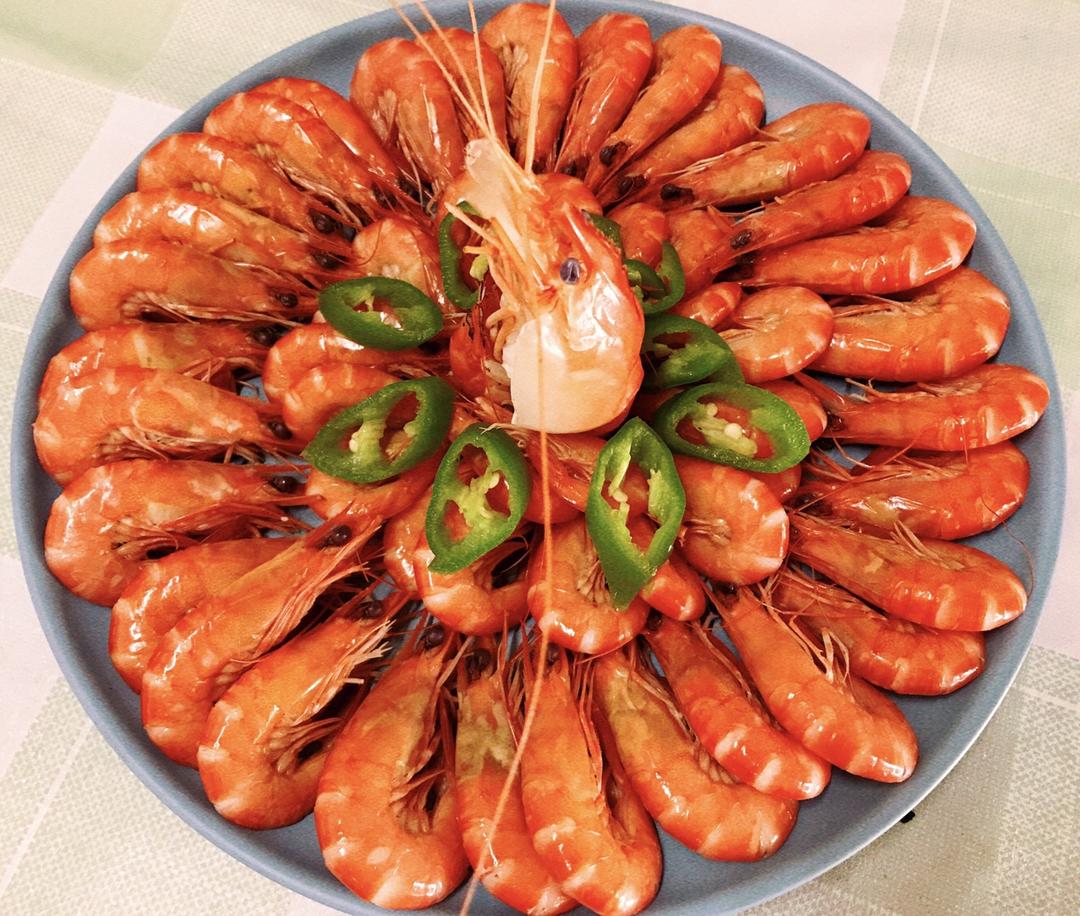 白灼沙虾的做法