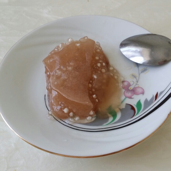 桂花椰汁西米糕