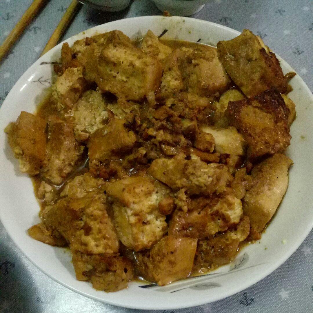 红烧豆腐