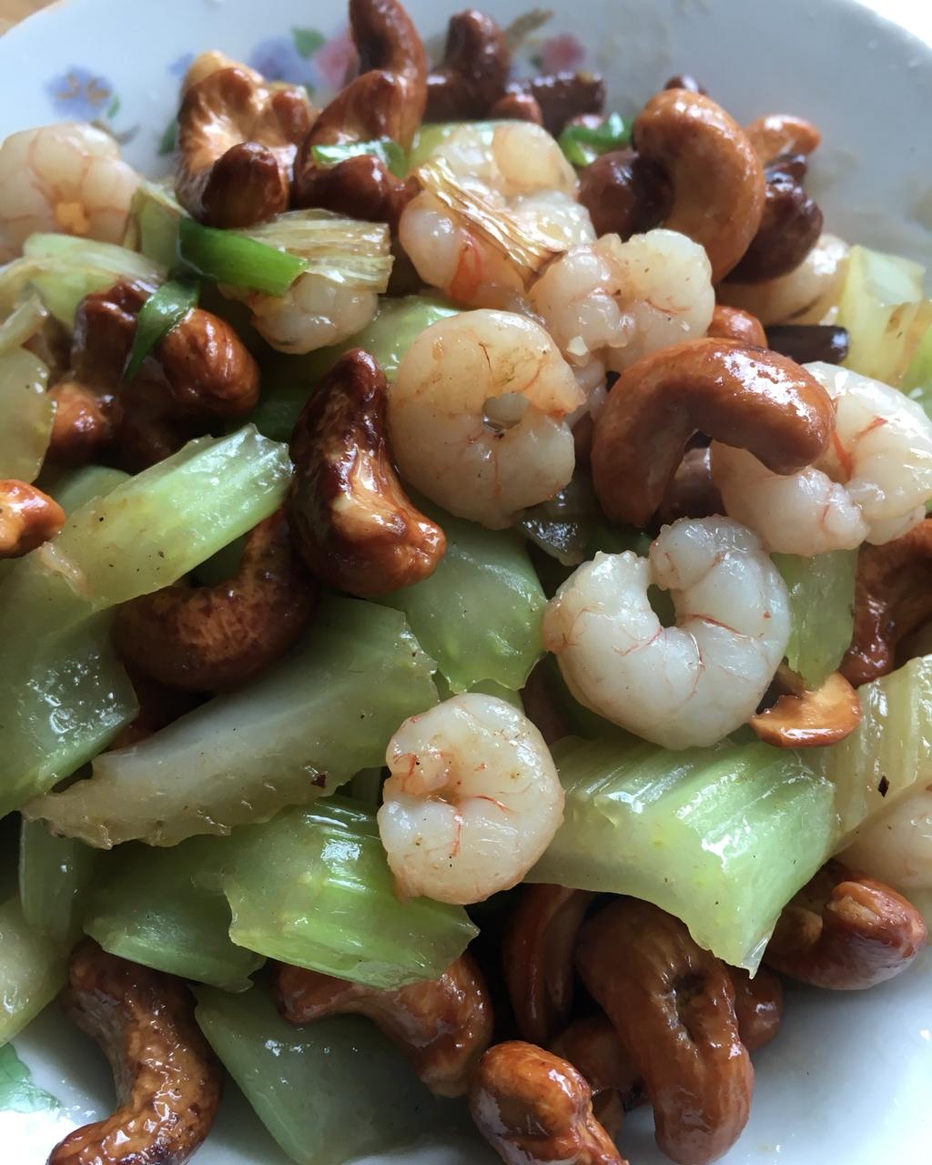 腰果虾仁