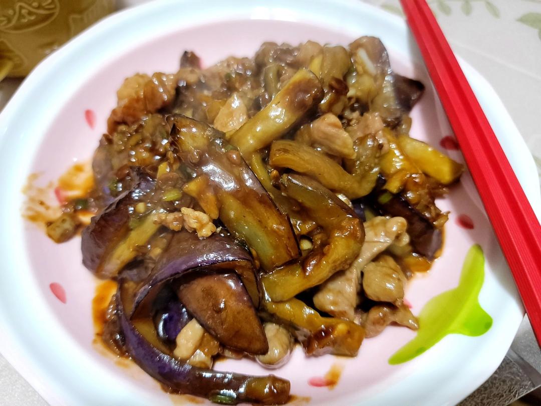 超级下饭酱香味肉末茄子