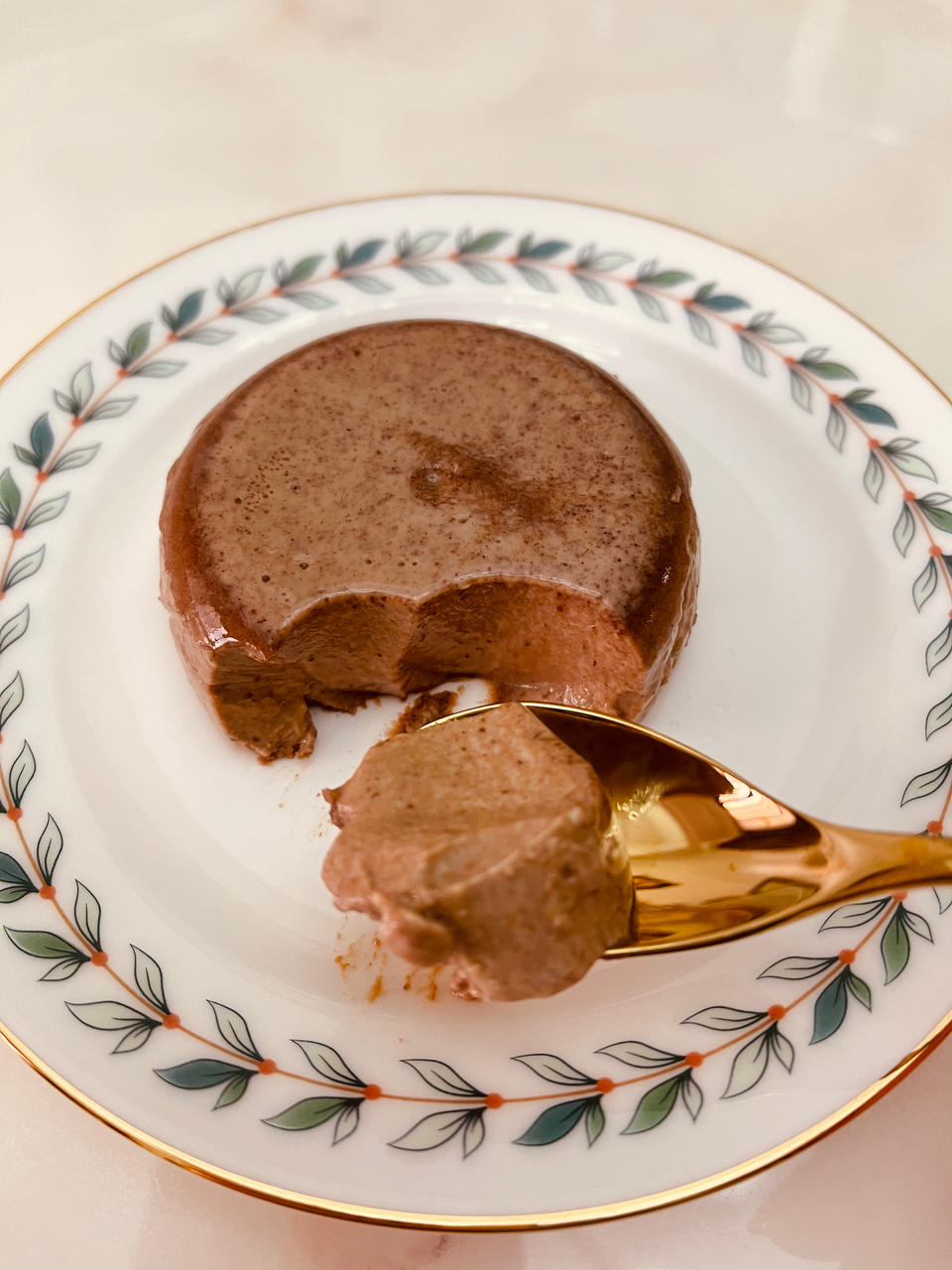 烤箱版巧克力布丁