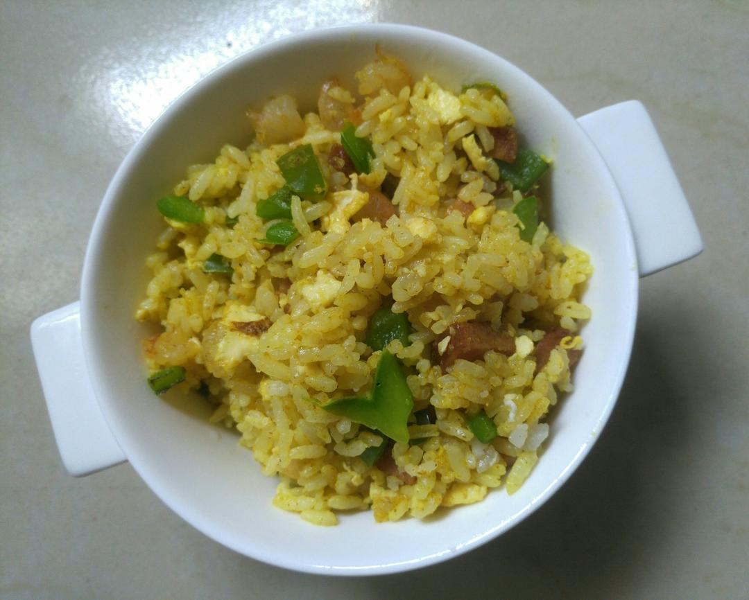 超好吃的咖喱炒饭