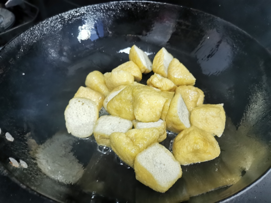红烧油豆腐的做法 步骤2