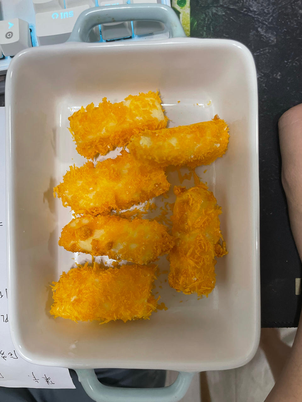 一口一个无油炸鲜奶（空气炸锅）