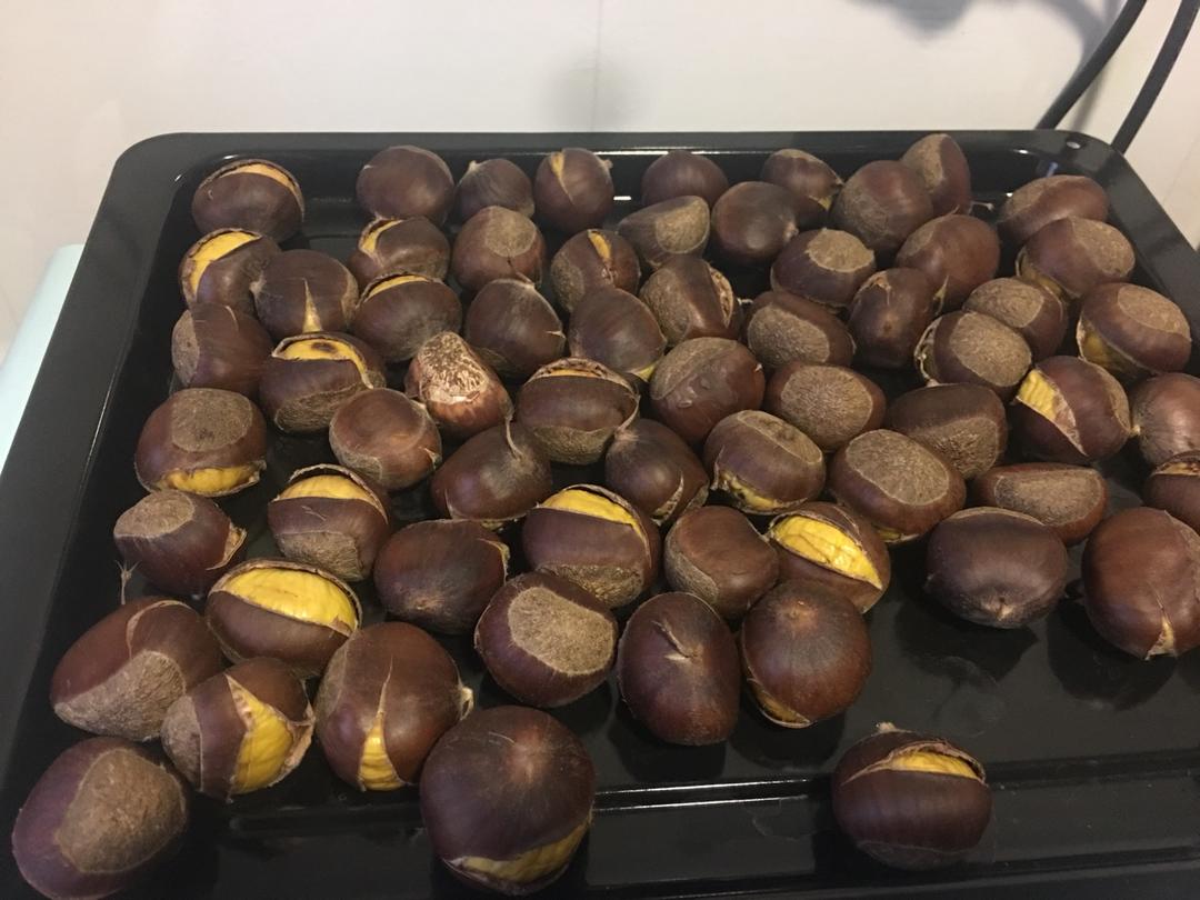 新手零失败烤栗子