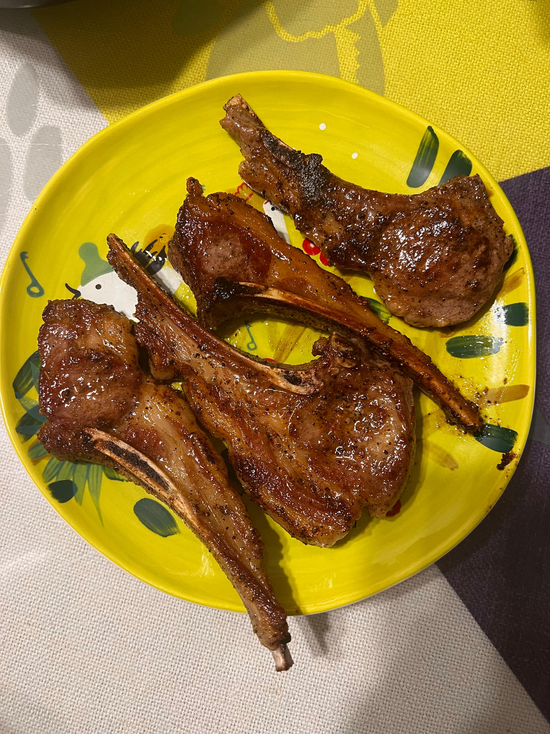 五分钟快手孜然香煎羊排