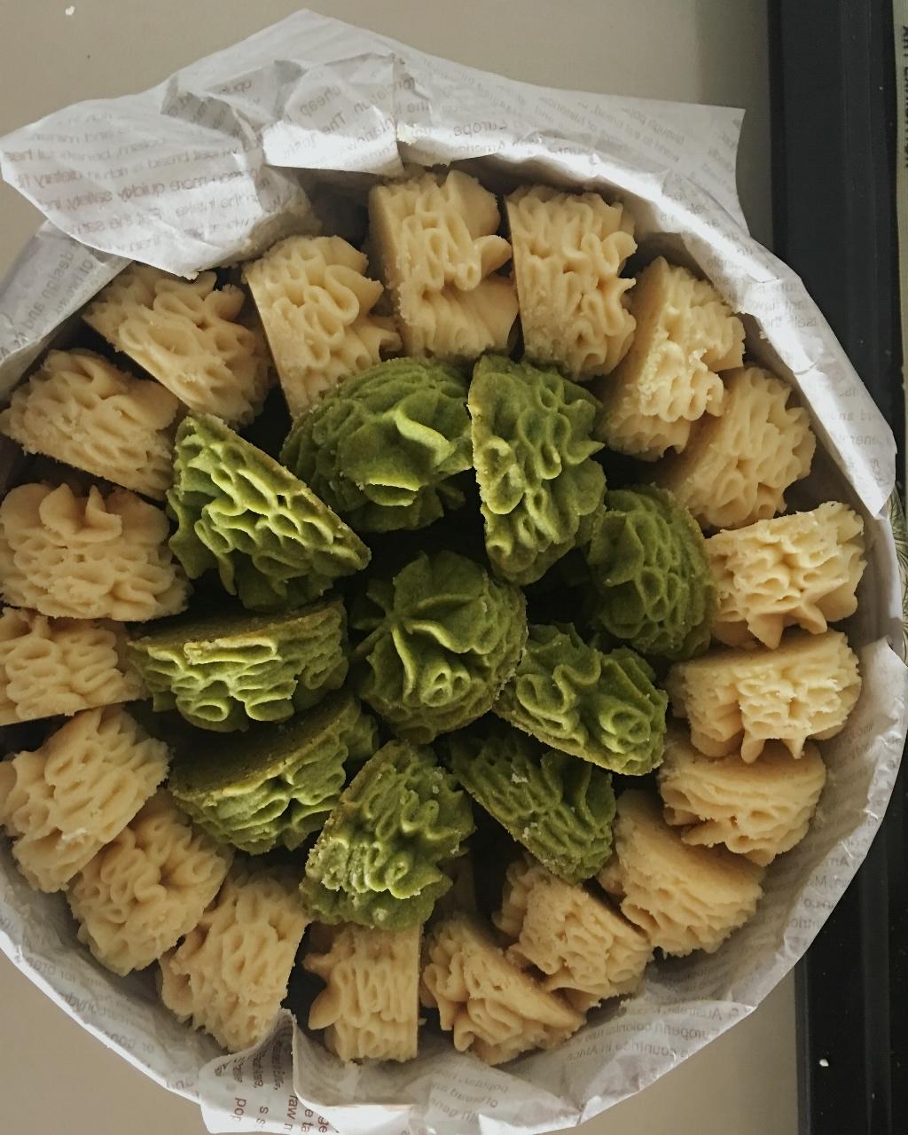 被业界猜了很久的网红牛油小花曲奇配方，酥的掉渣