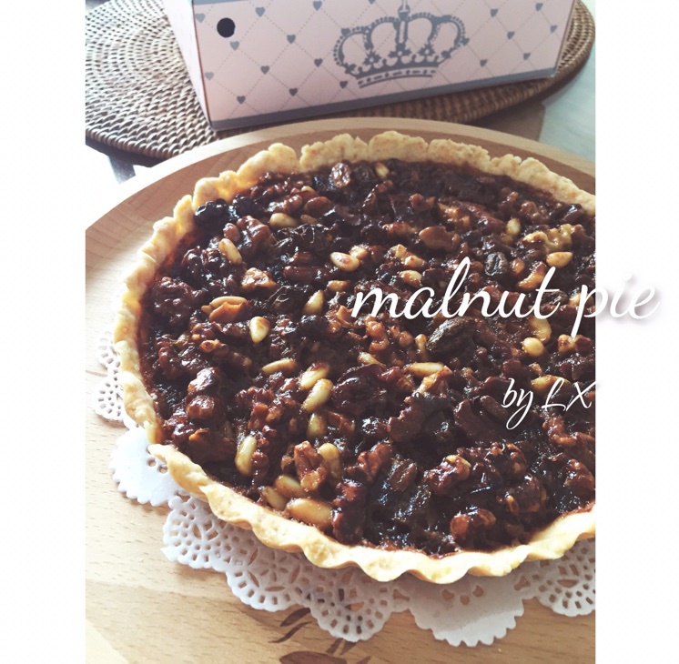 核桃杏仁派（香酥版）