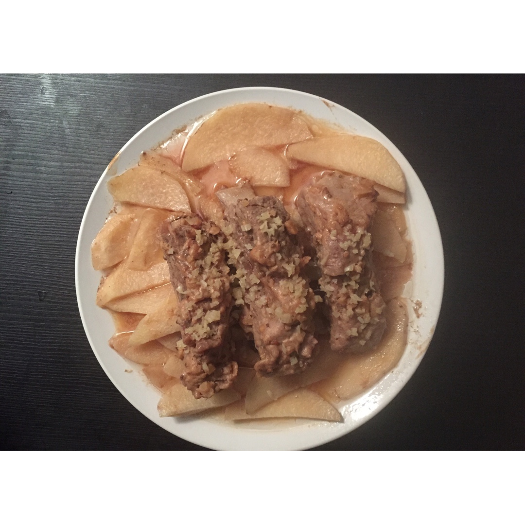 ★豉油粉蒸排骨★