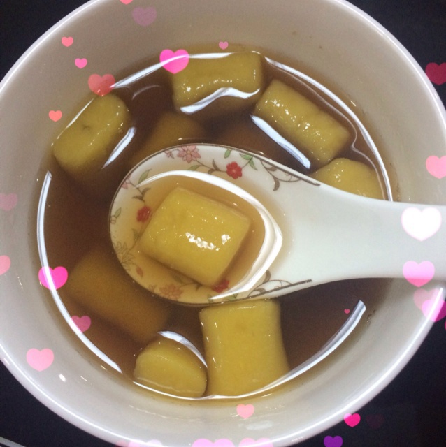 芋圆红豆汤