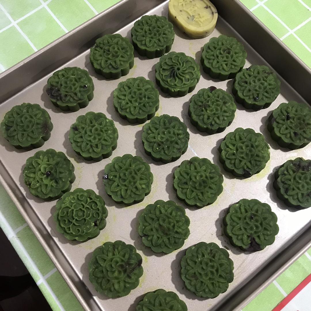 省时简易绿豆糕-免泡豆免过筛