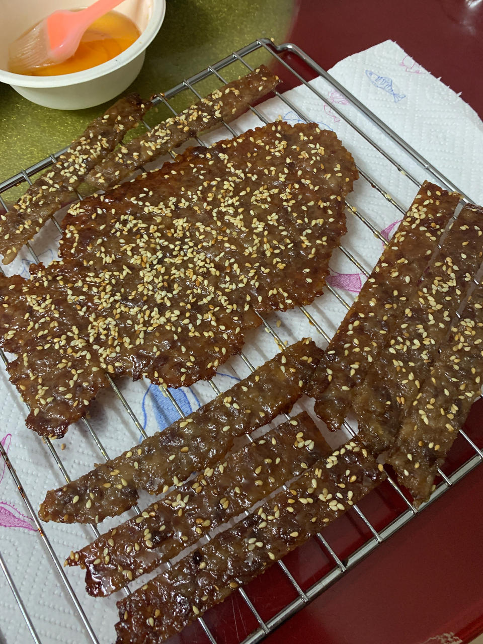 蜜汁猪肉脯（烤箱版）