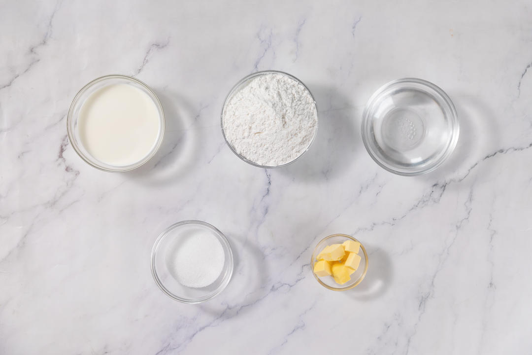 纯奶手撕吐司的做法 步骤1