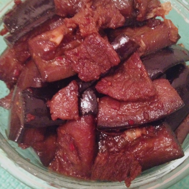 酱烧茄子