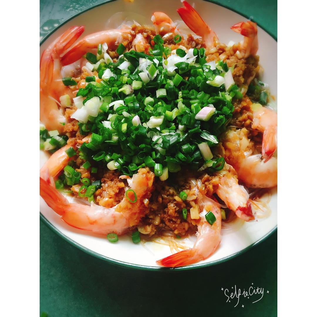 蒜蓉粉丝蒸虾