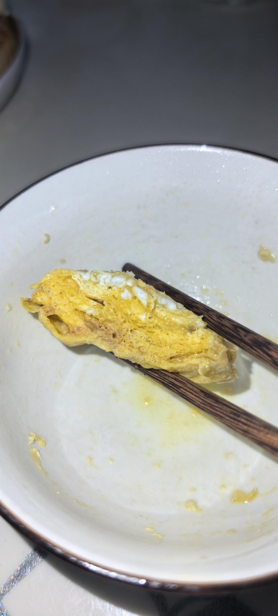 疏松多孔无油炸蛋