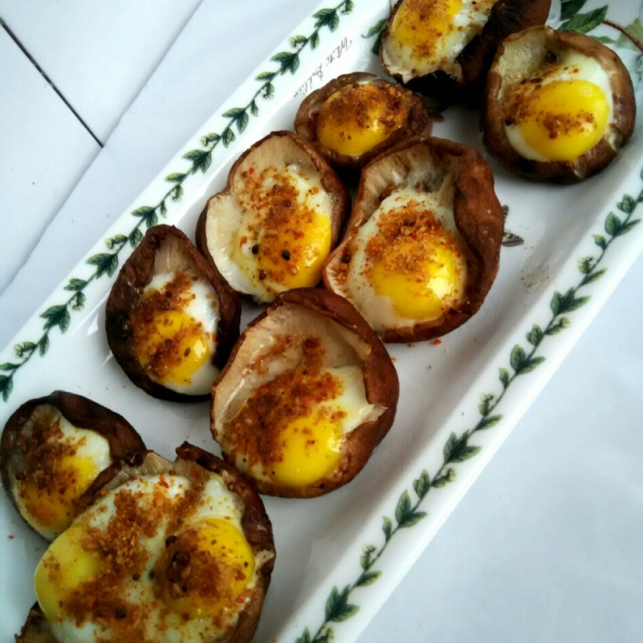 香菇鹌鹑蛋（烤箱版）