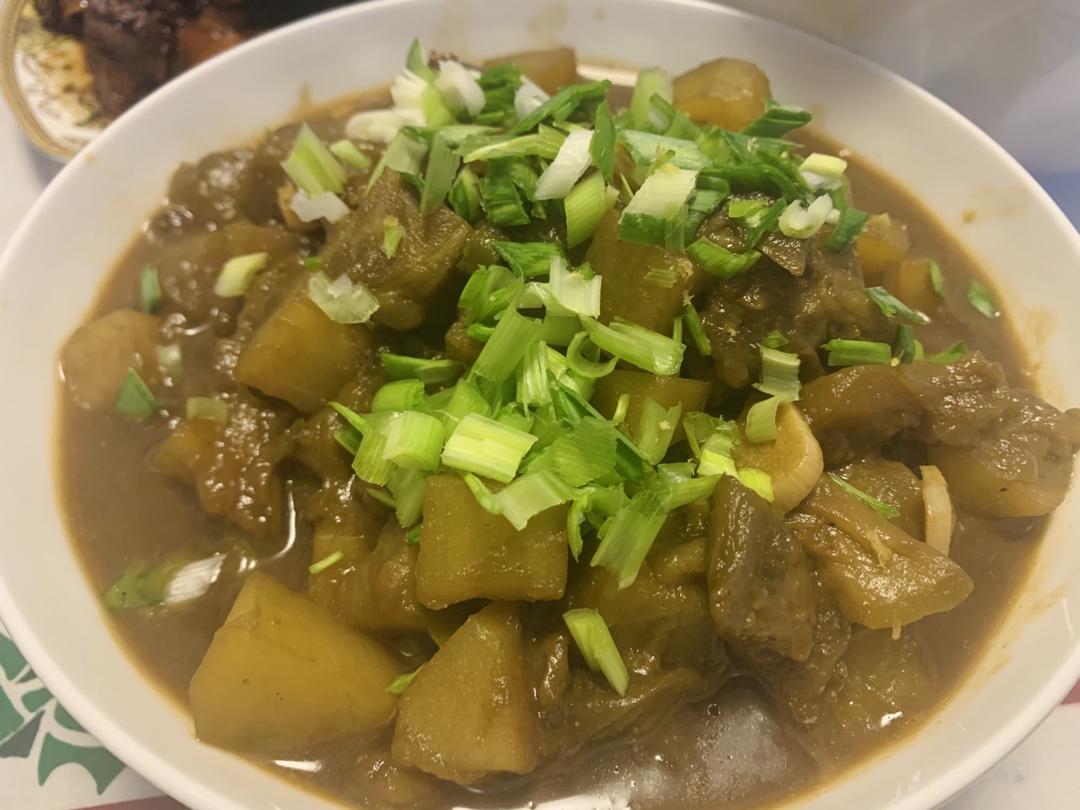 土豆炖茄子(东北菜)
