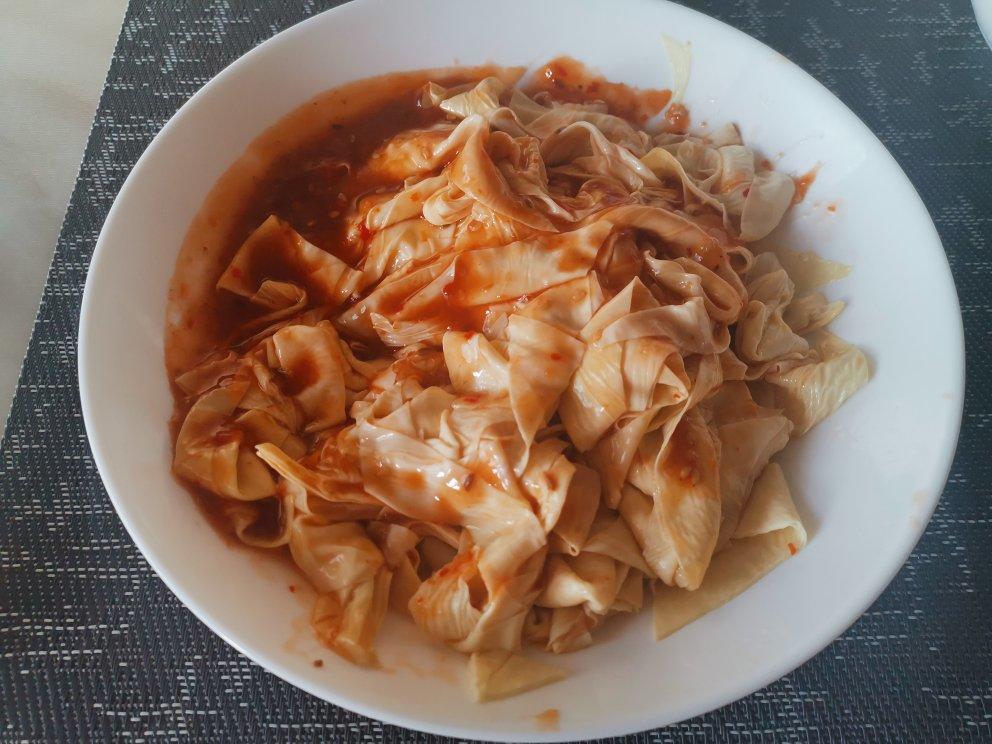 老式拌豆皮（小时候的味道）