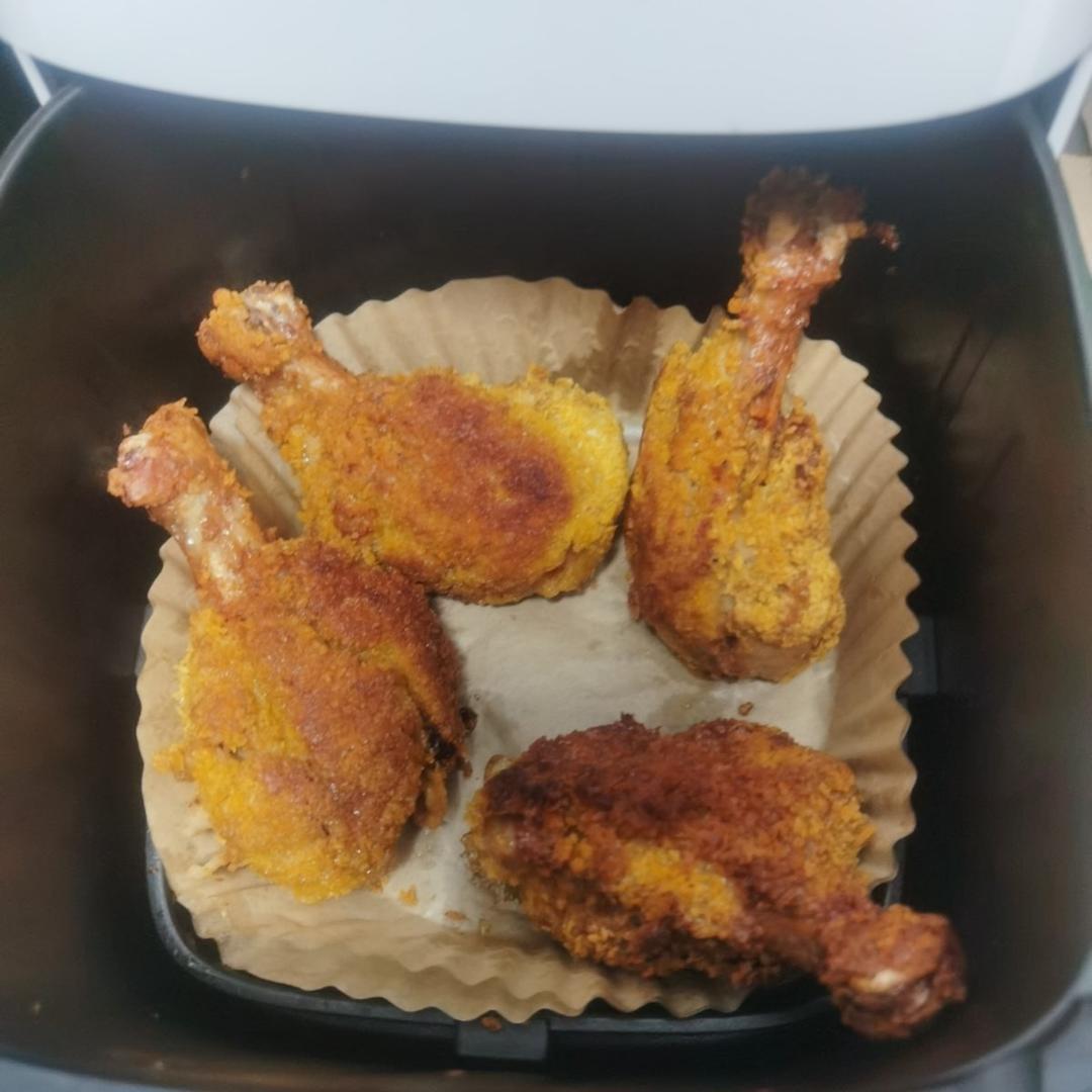 不用炸鸡粉也可以炸出酥脆炸鸡腿